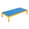 Vestil Adj. Steel Stand, 10-1/2-16-1/2 H, 24 x 48, 10.5 Overall Height, Steel, Yellow AHT-H-2448 - alternate 1